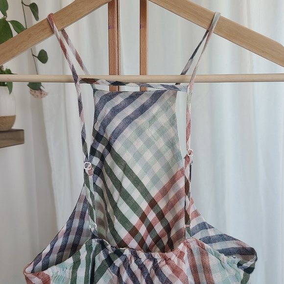 American Eagle gingham / plaid / picnic cami - Picture 7 of 7